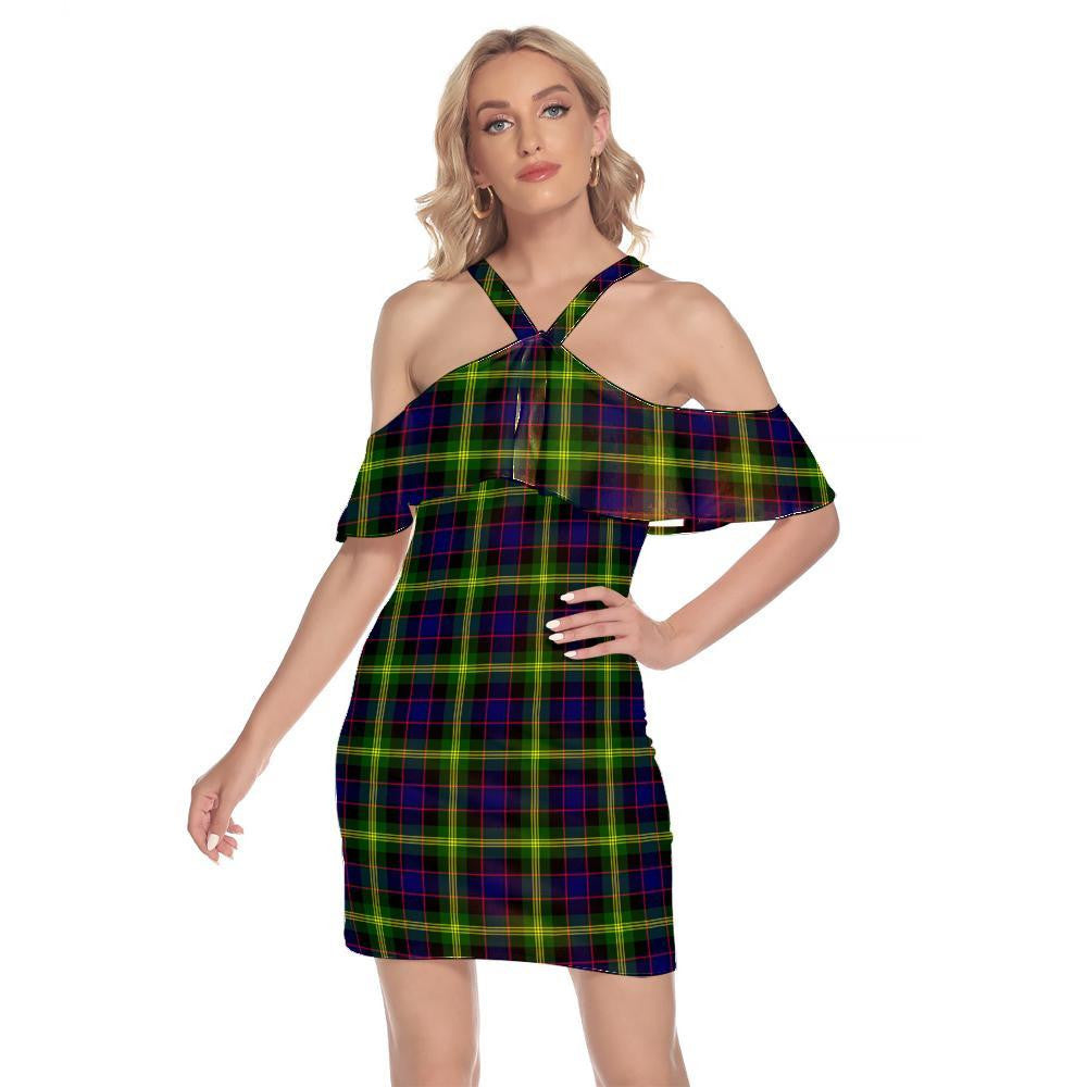 Watson Modern Tartan Classic Shoulder Cami Dress