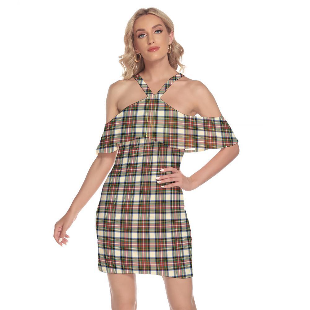 Stewart Dress Ancient Tartan Classic Shoulder Cami Dress