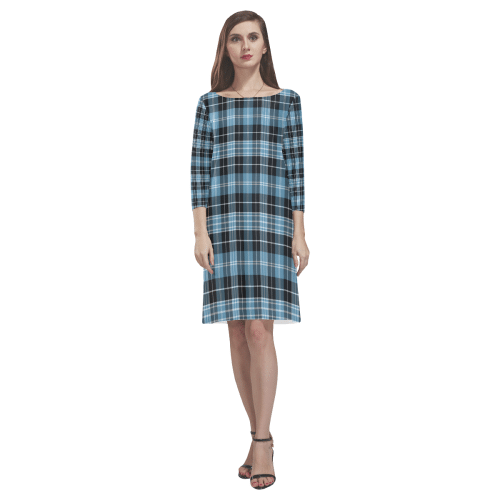 Clark Ancient Tartan Classic Round Neck Dress