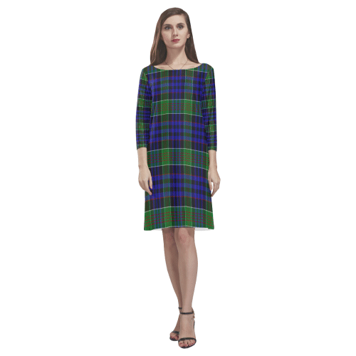 Newman Tartan Classic Round Neck Dress