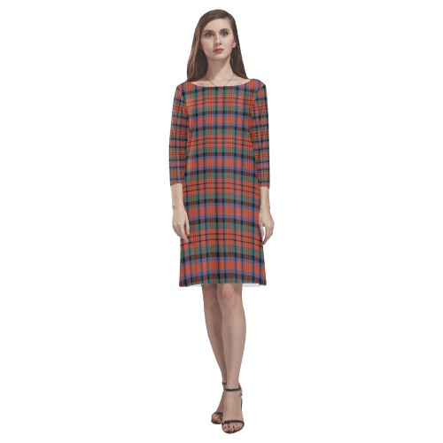 Macduff Ancient Tartan Classic Round Neck Dress