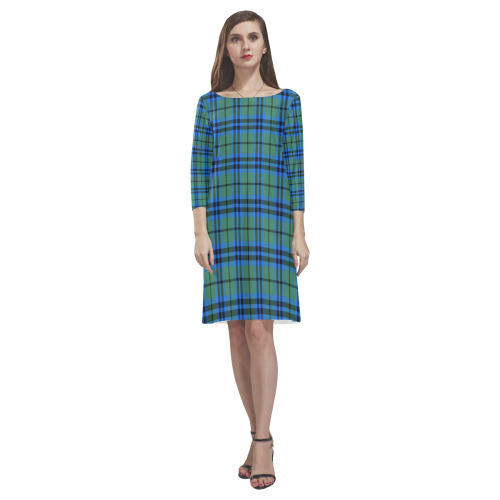 Falconer Tartan Classic Round Neck Dress