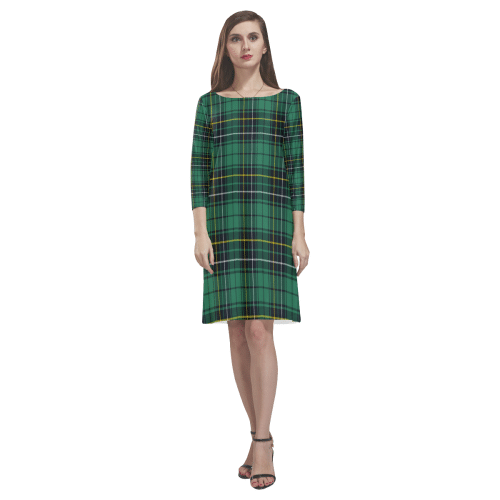 Macalpine Ancient Tartan Classic Round Neck Dress