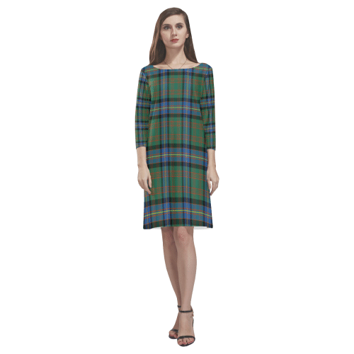 Cochrane Ancient Tartan Classic Round Neck Dress