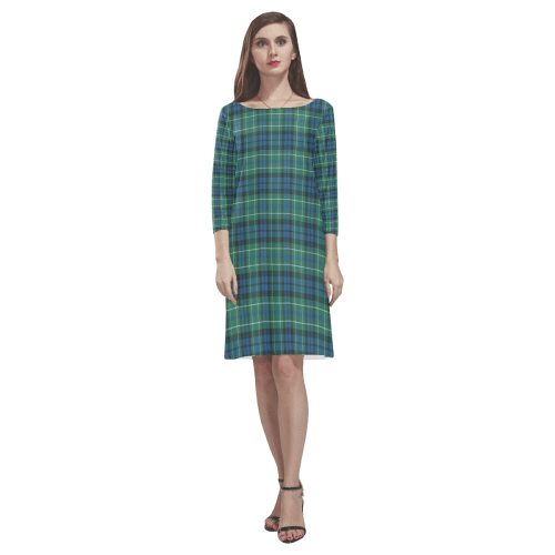 Macneill Of Colonsay Ancient Tartan Classic Round Neck Dress