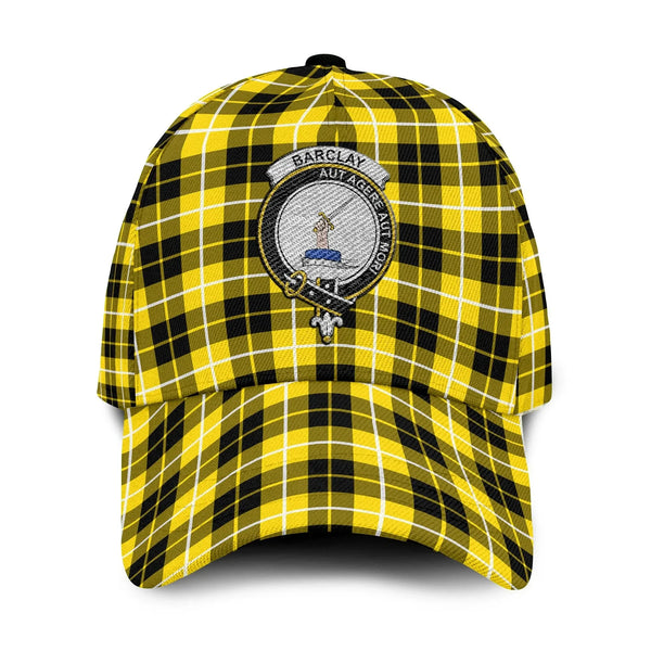 Barclay Tartan Crest Embroidery Classic Cap