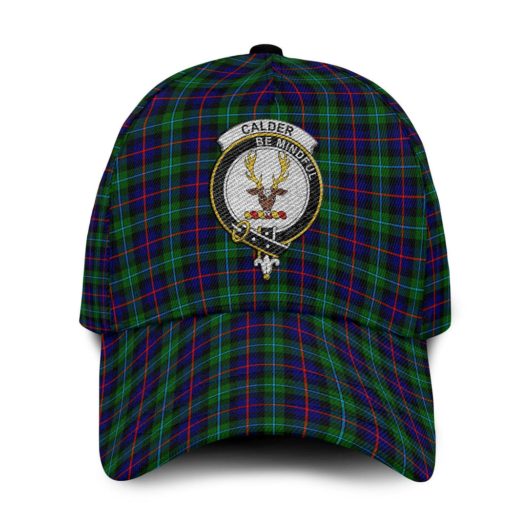 Calder Tartan Crest Embroidery Classic Cap