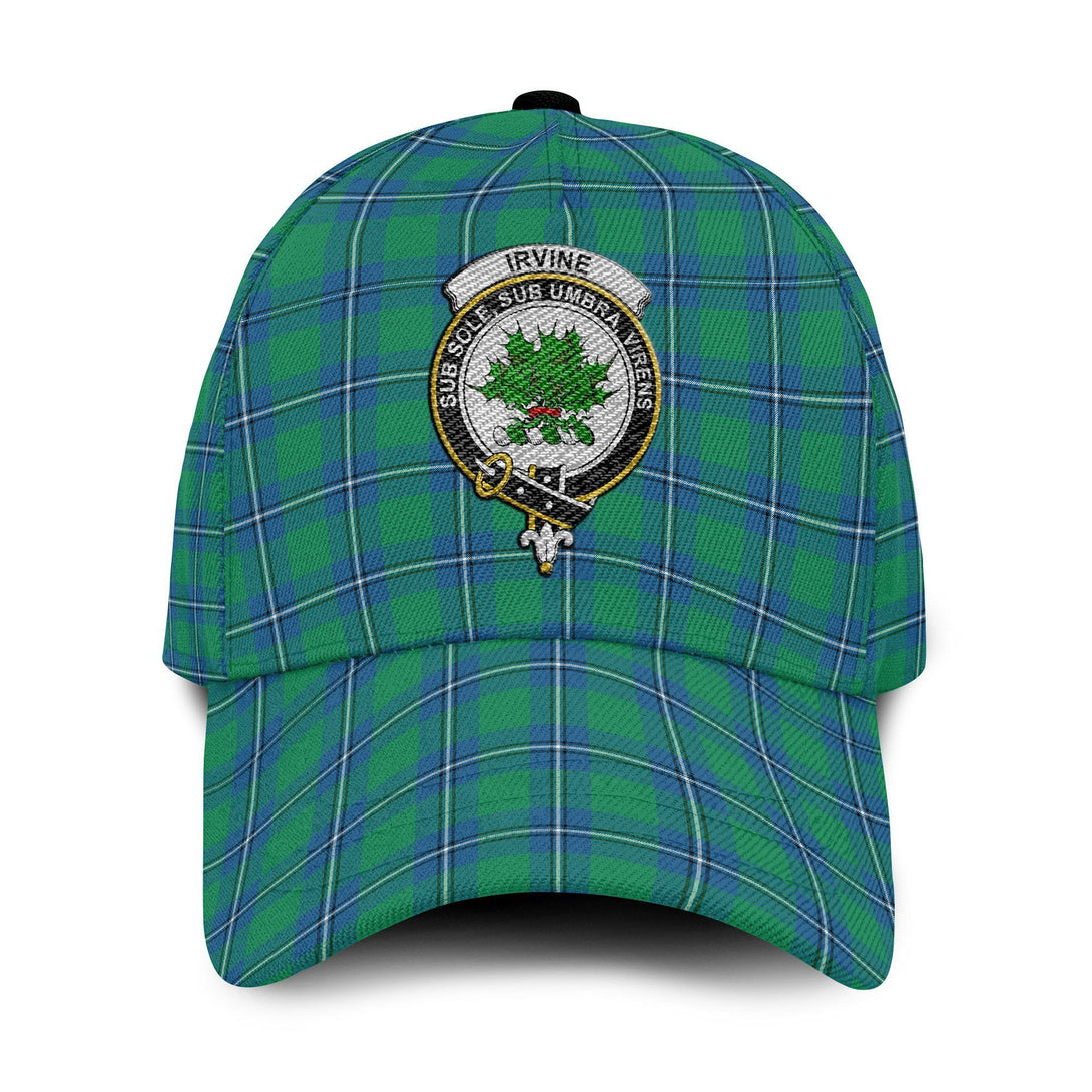 Irvine Tartan Crest Embroidery Classic Cap