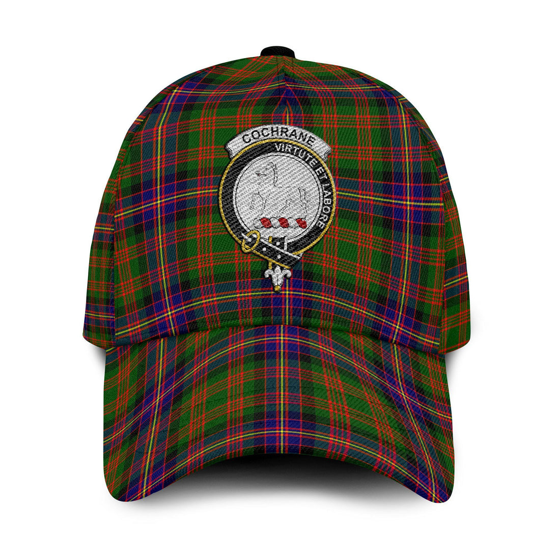 Cochrane Tartan Crest Embroidery Classic Cap