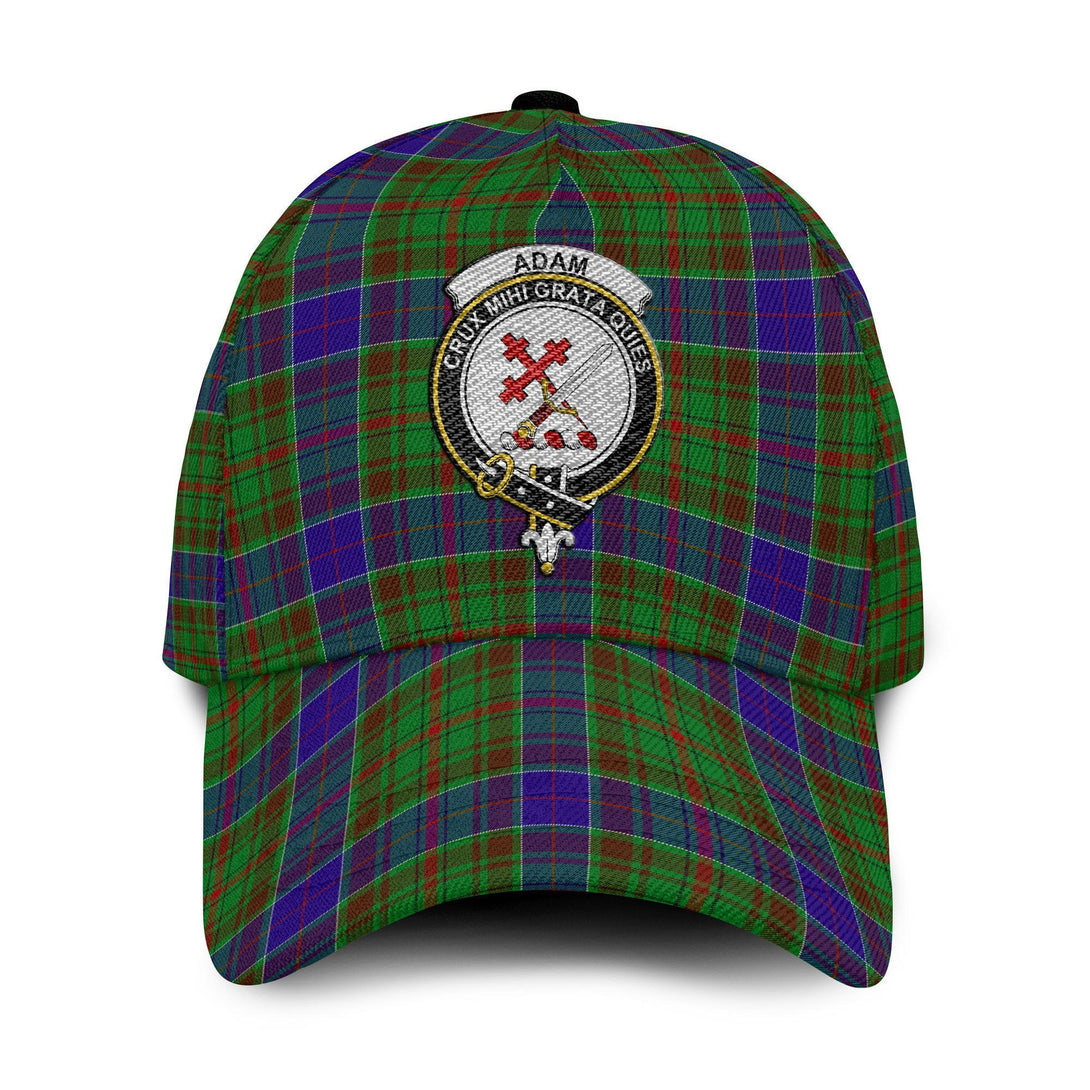 Adam Tartan Crest Embroidery Classic Cap