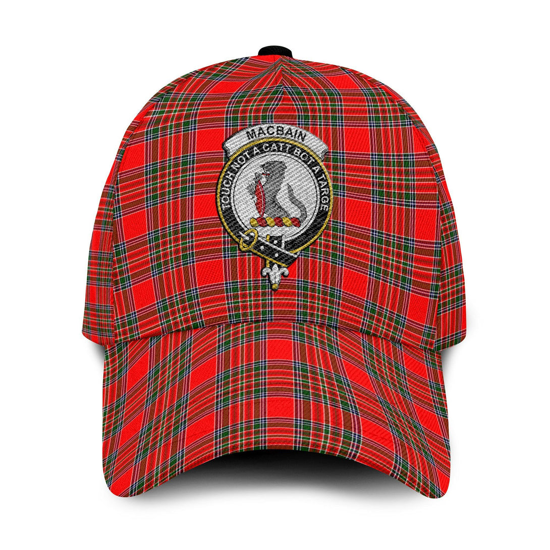 MacBain Tartan Crest Embroidery Classic Cap