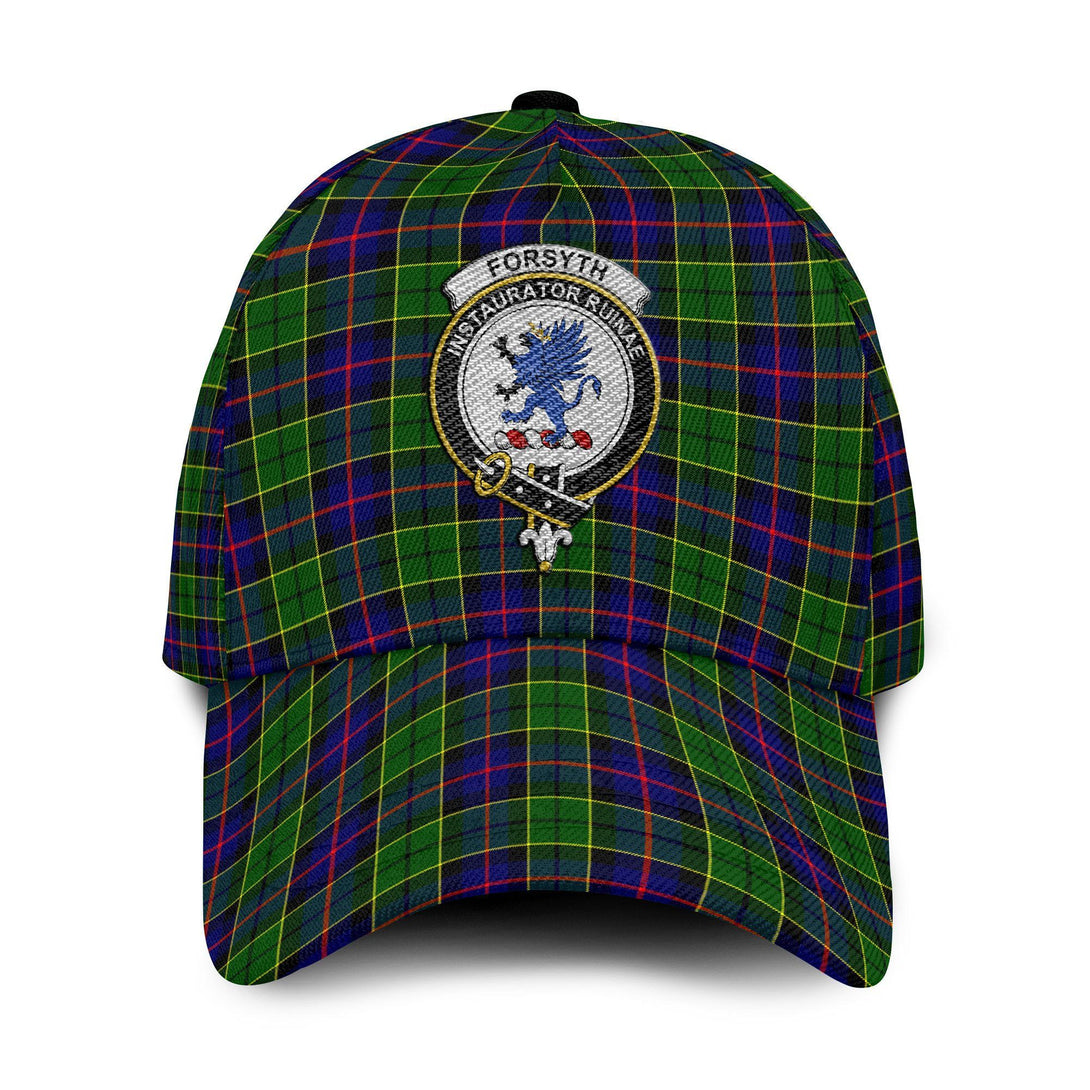 Forsyth Tartan Crest Embroidery Classic Cap