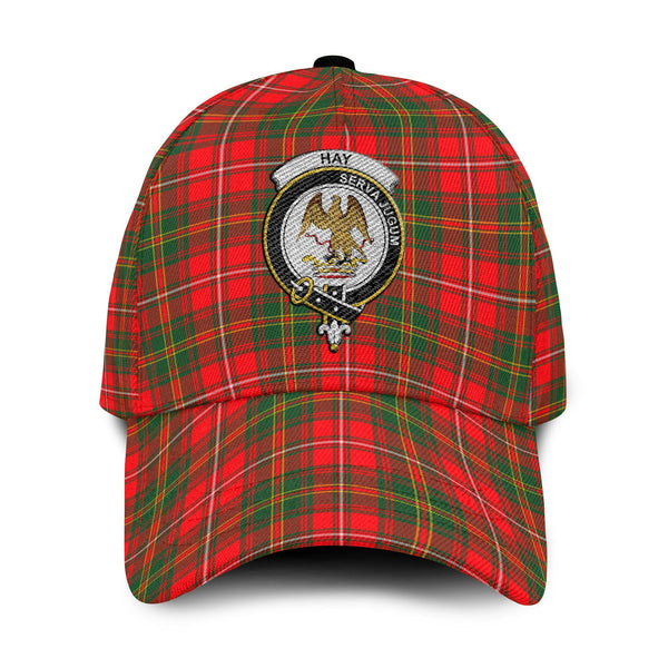 Hay Tartan Crest Embroidery Classic Cap