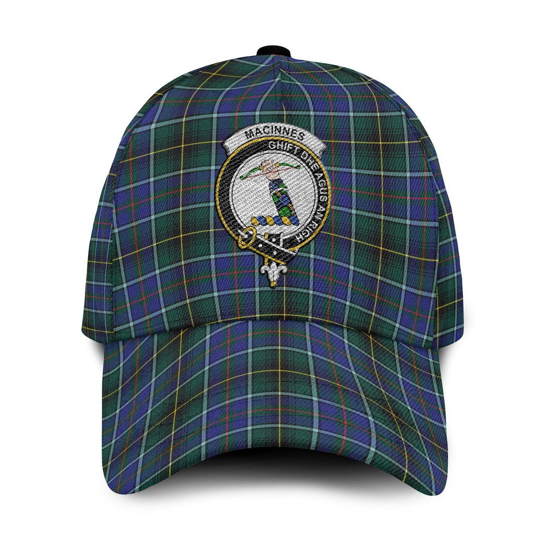 MacInnes Tartan Crest Embroidery Classic Cap