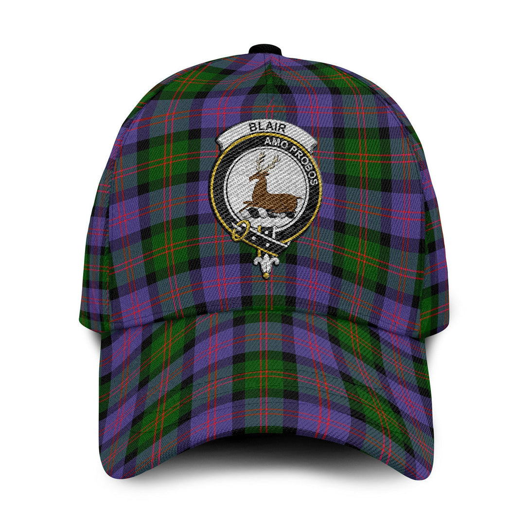 Blair Tartan Crest Embroidery Classic Cap