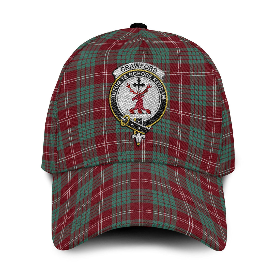 Crawford Tartan Crest Embroidery Classic Cap