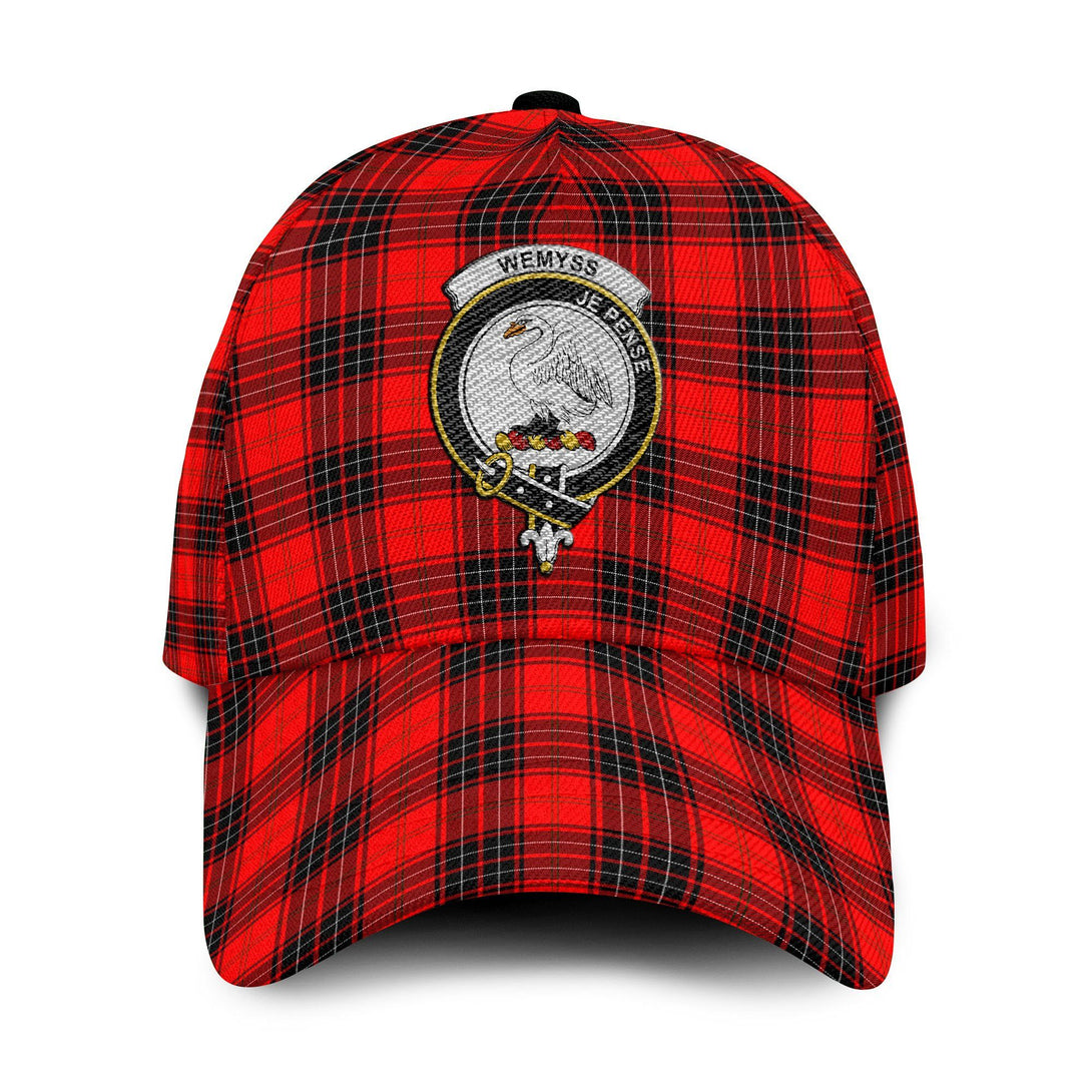 Wemyss Tartan Crest Embroidery Classic Cap