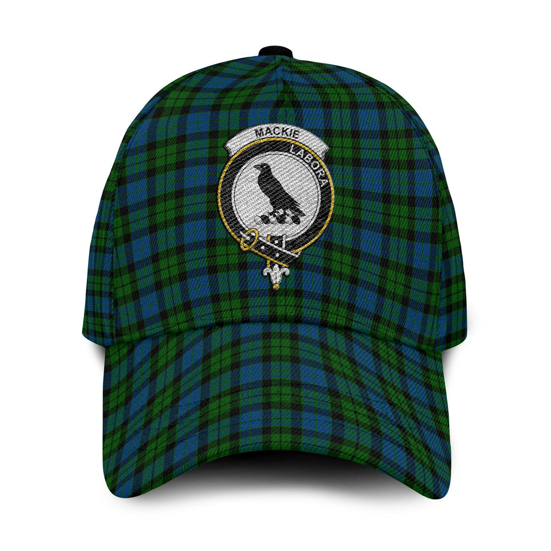 MacKie Tartan Crest Embroidery Classic Cap