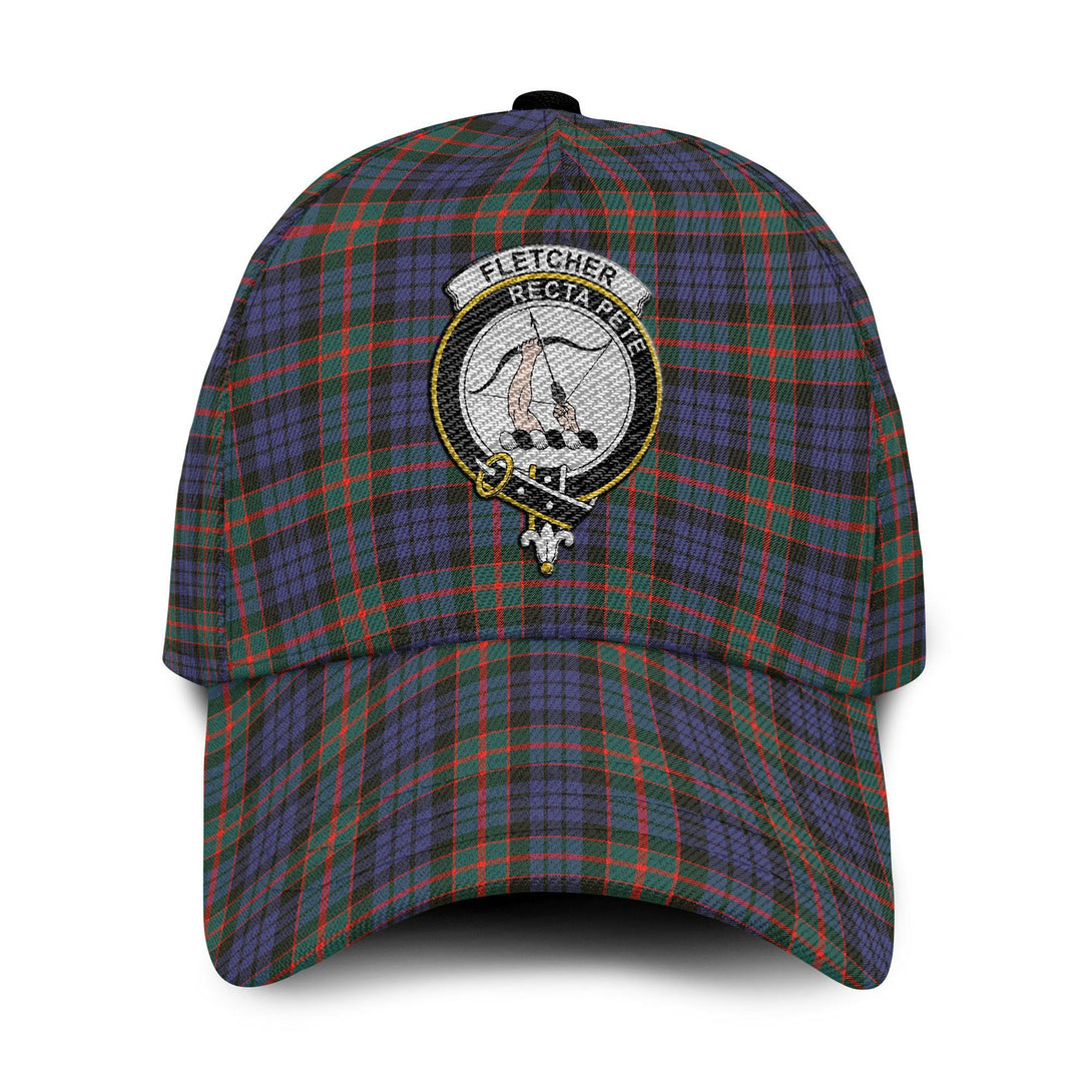 Fletcher Tartan Crest Embroidery Classic Cap