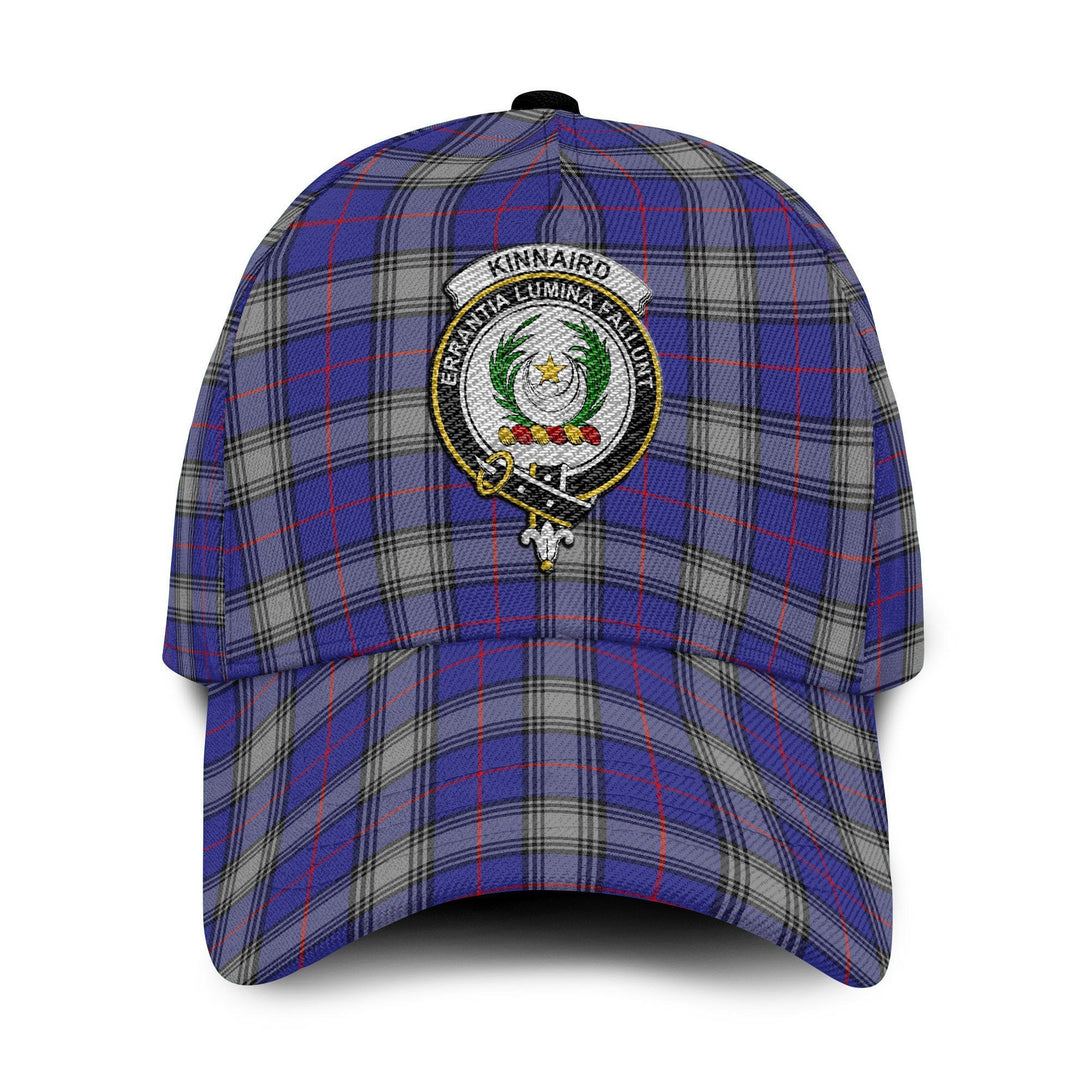 Kinnaird Tartan Crest Embroidery Classic Cap