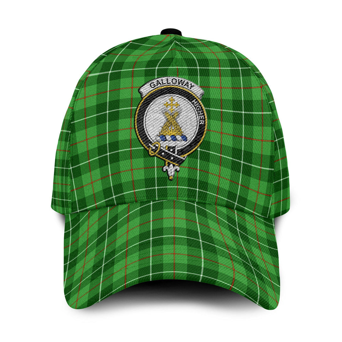 Galloway Tartan Crest Embroidery Classic Cap