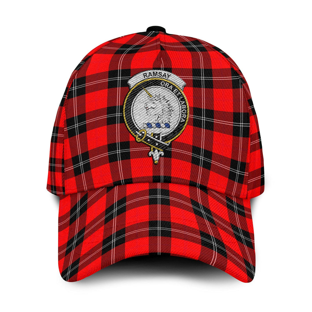 Ramsay Tartan Crest Embroidery Classic Cap