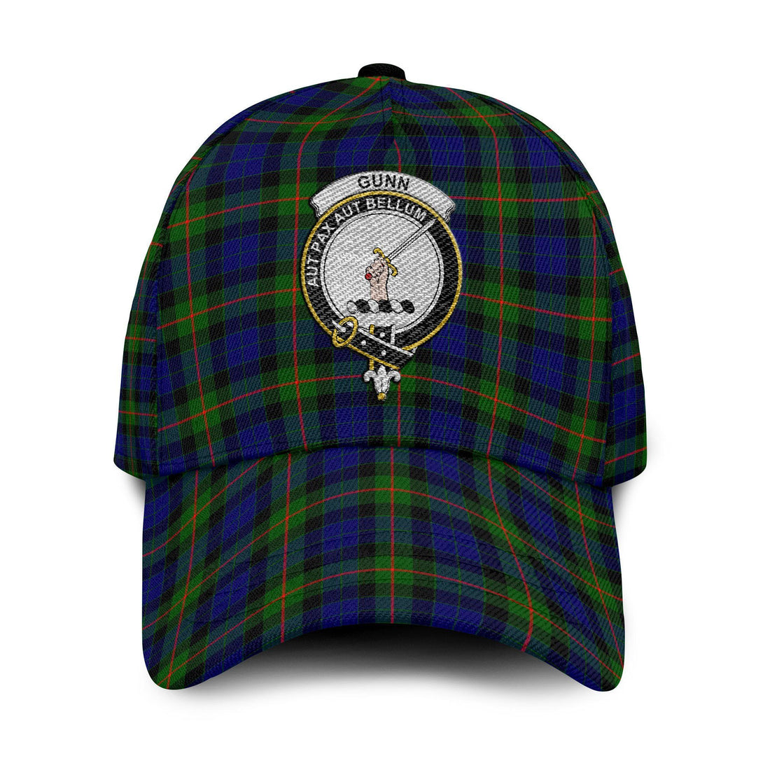 Gunn Tartan Crest Embroidery Classic Cap