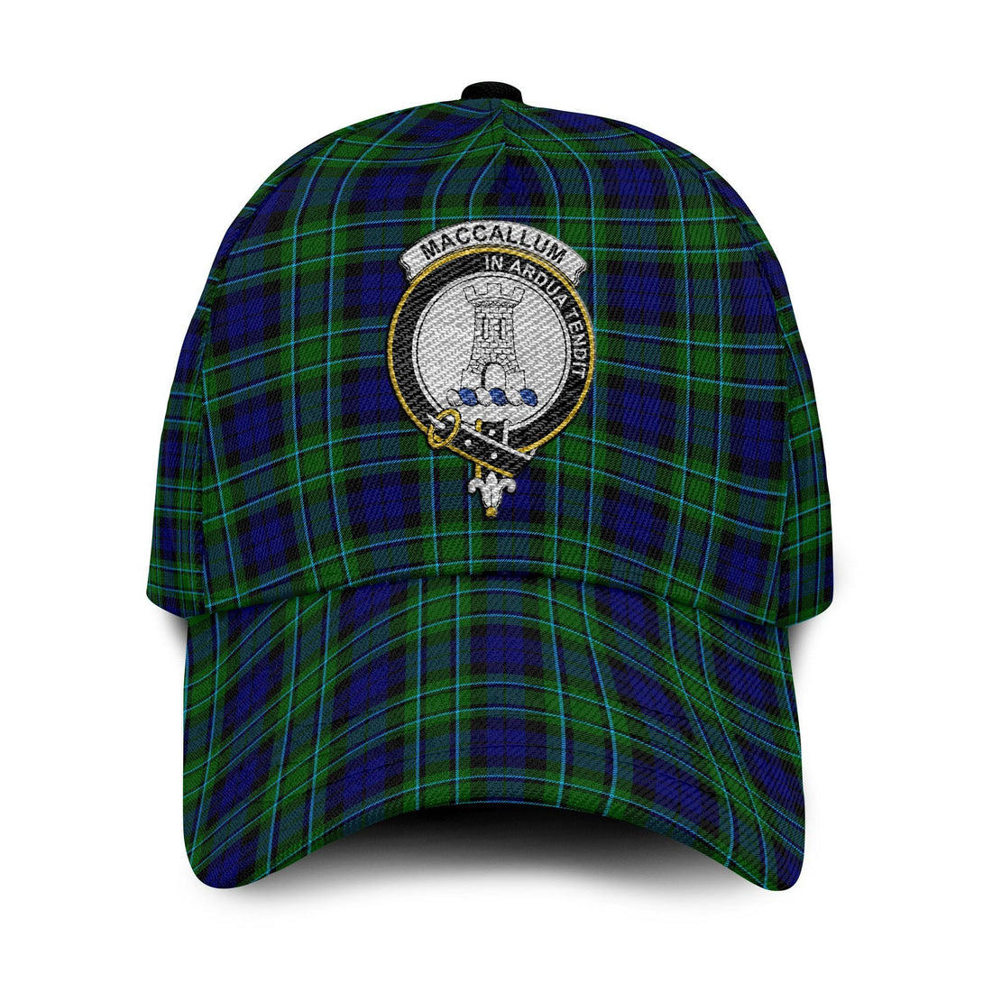 MacCallum Tartan Crest Embroidery Classic Cap