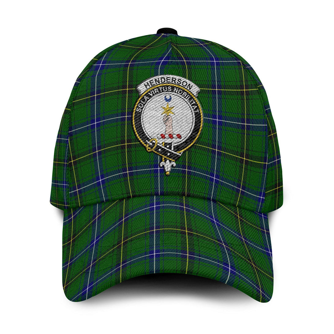 Henderson Tartan Crest Embroidery Classic Cap