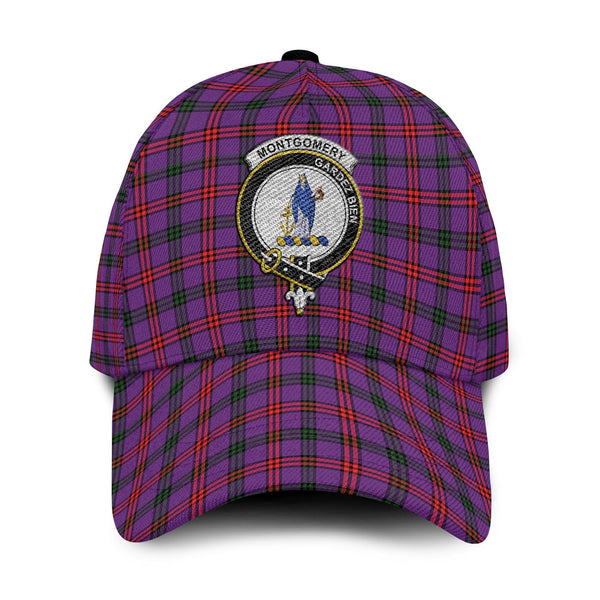 Montgomery Tartan Crest Embroidery Classic Cap