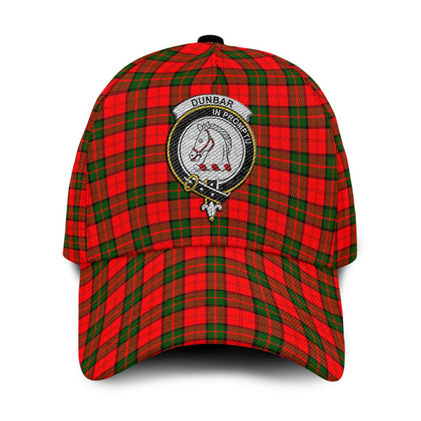 Dunbar Tartan Crest Embroidery Classic Cap