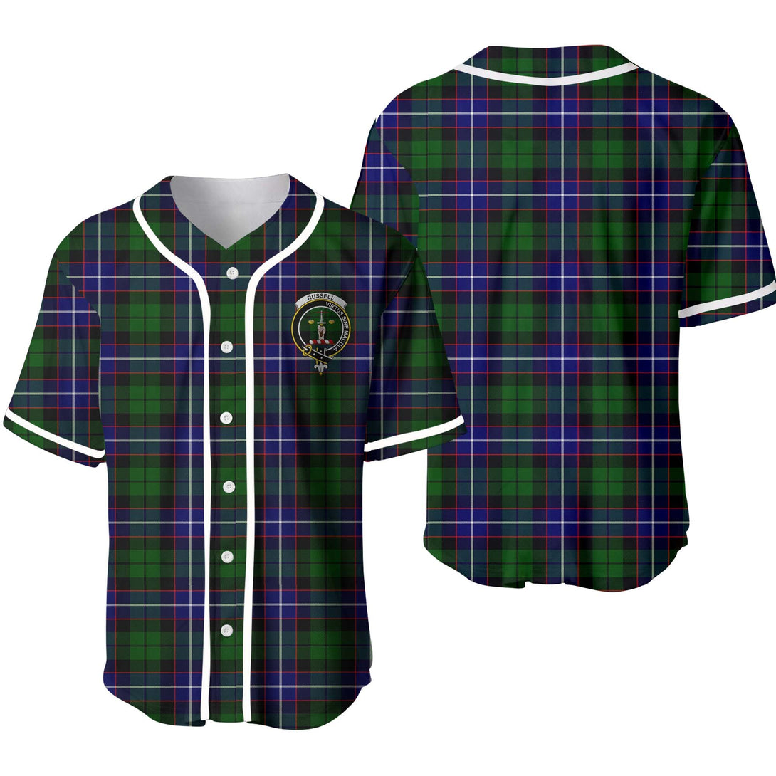 Russell Tartan Classic Baseball Jersey