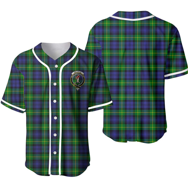 Meldrum Tartan Classic Baseball Jersey