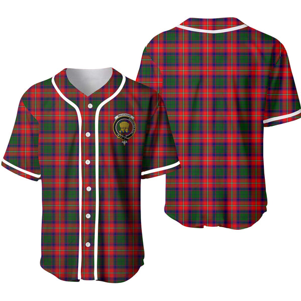 Wauchope (or Waugh) Tartan Classic Baseball Jersey