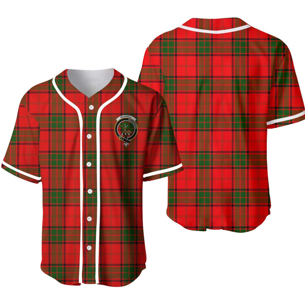 Maxwell Tartan Classic Baseball Jersey