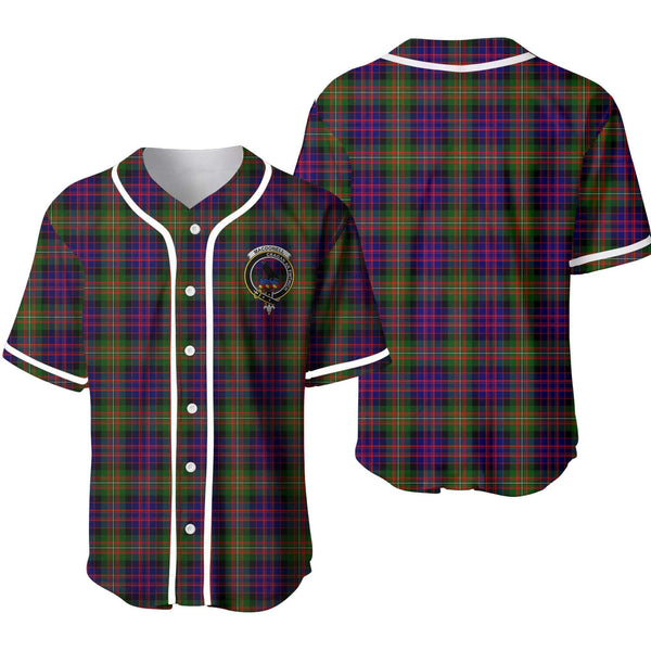 MacDonell of Glengarry Tartan Classic Baseball Jersey