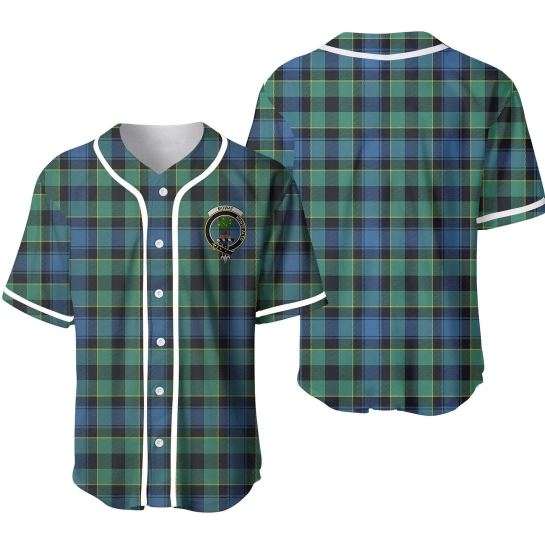 Mowat (of Inglistoun) Tartan Classic Baseball Jersey