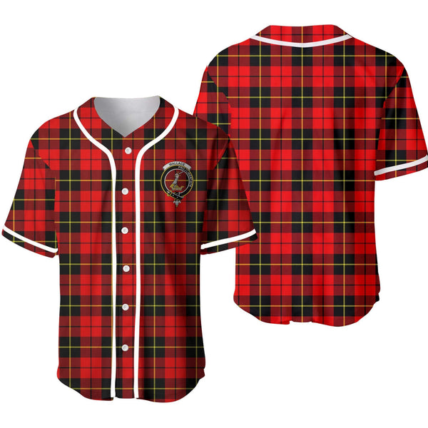 Wallace Tartan Classic Baseball Jersey