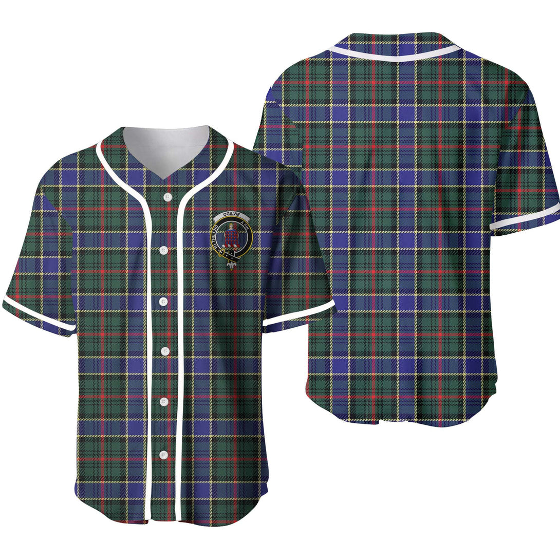 Ogilvie Tartan Classic Baseball Jersey