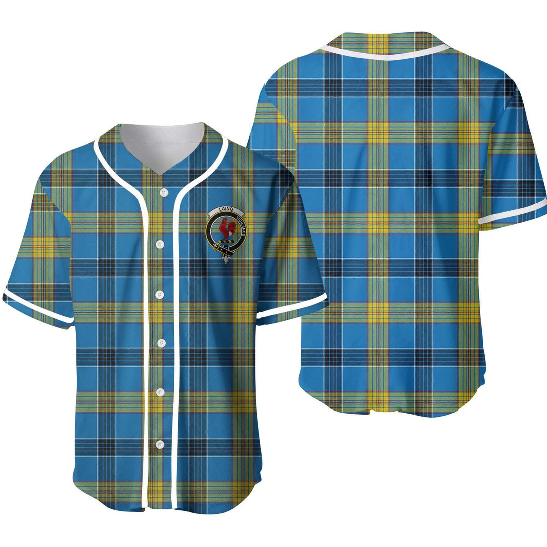 Laing Tartan Classic Baseball Jersey