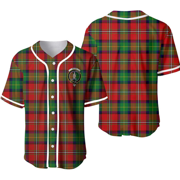 Boyd Tartan Classic Baseball Jersey