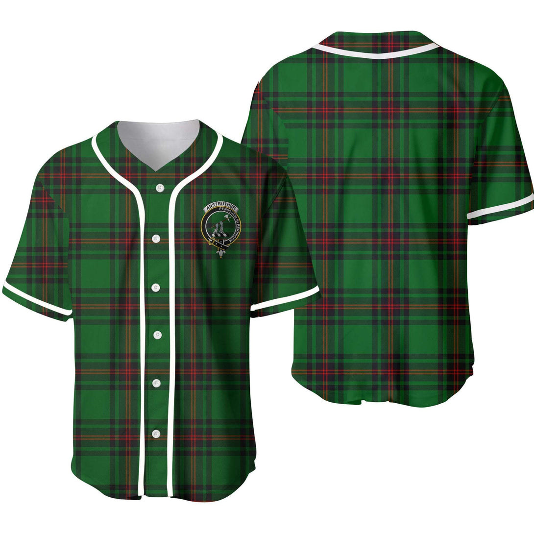 Anstruther Tartan Classic Baseball Jersey