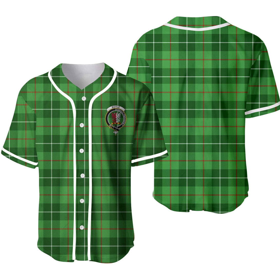 Boyle Tartan Classic Baseball Jersey