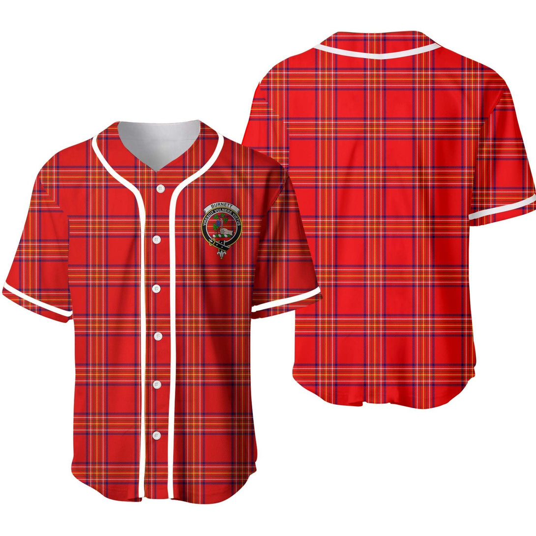 Burnett Tartan Classic Baseball Jersey