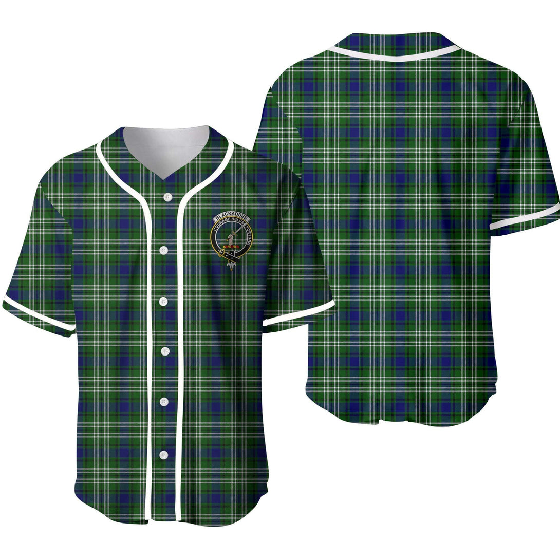 Blackadder Tartan Classic Baseball Jersey