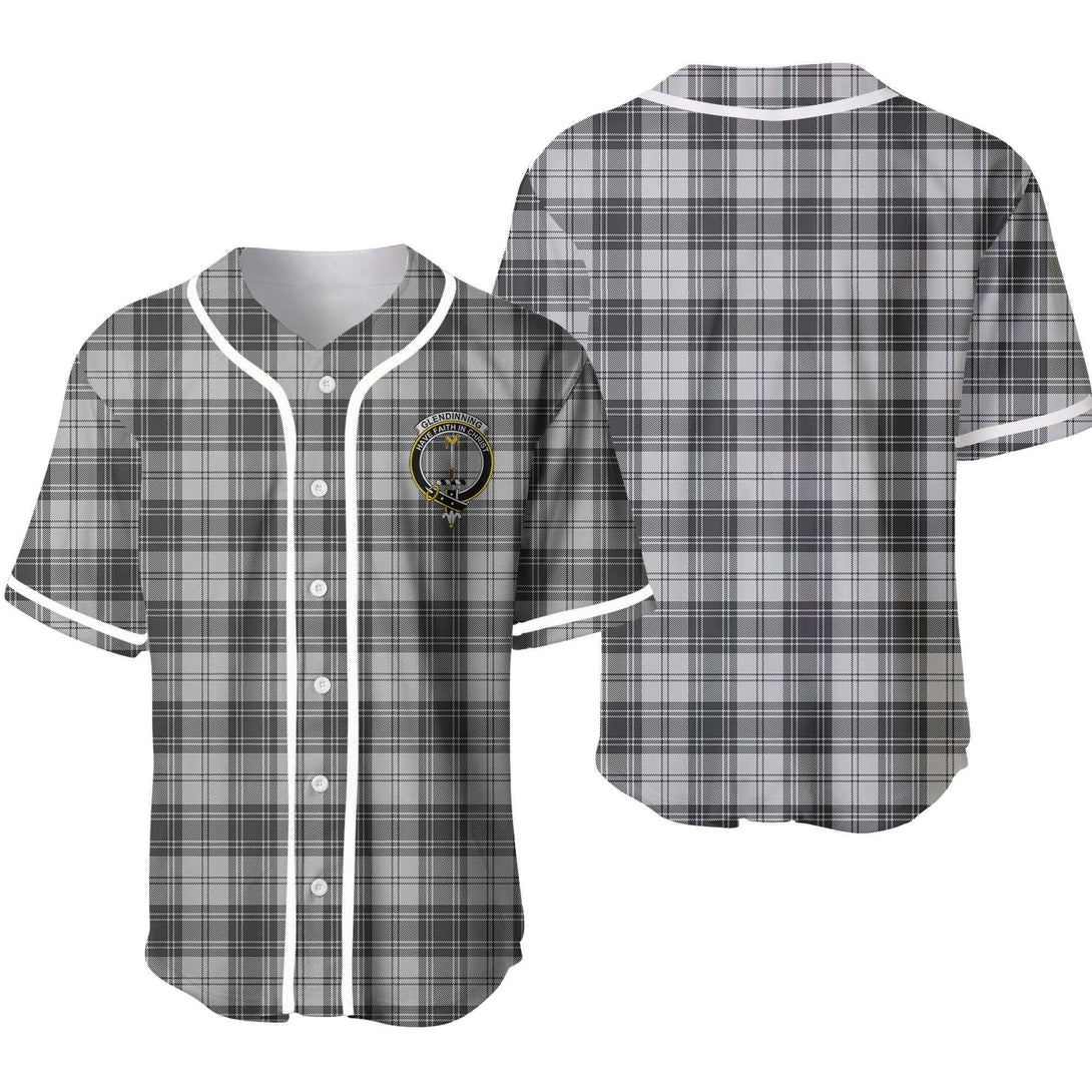 Glendinning Tartan Classic Baseball Jersey