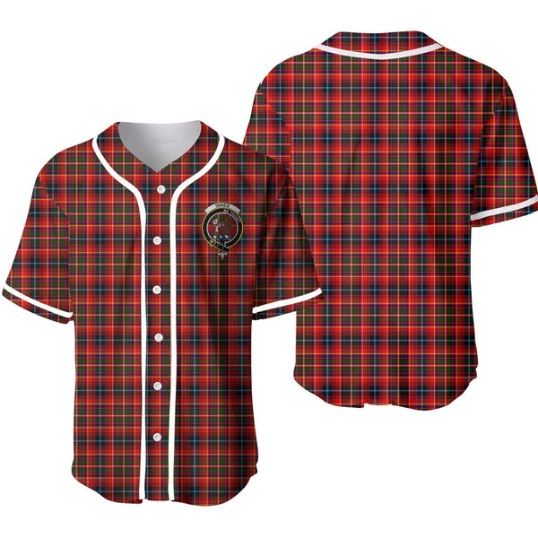 Innes Tartan Classic Baseball Jersey