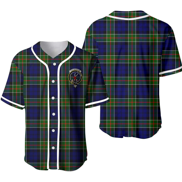 Colquhoun Tartan Classic Baseball Jersey