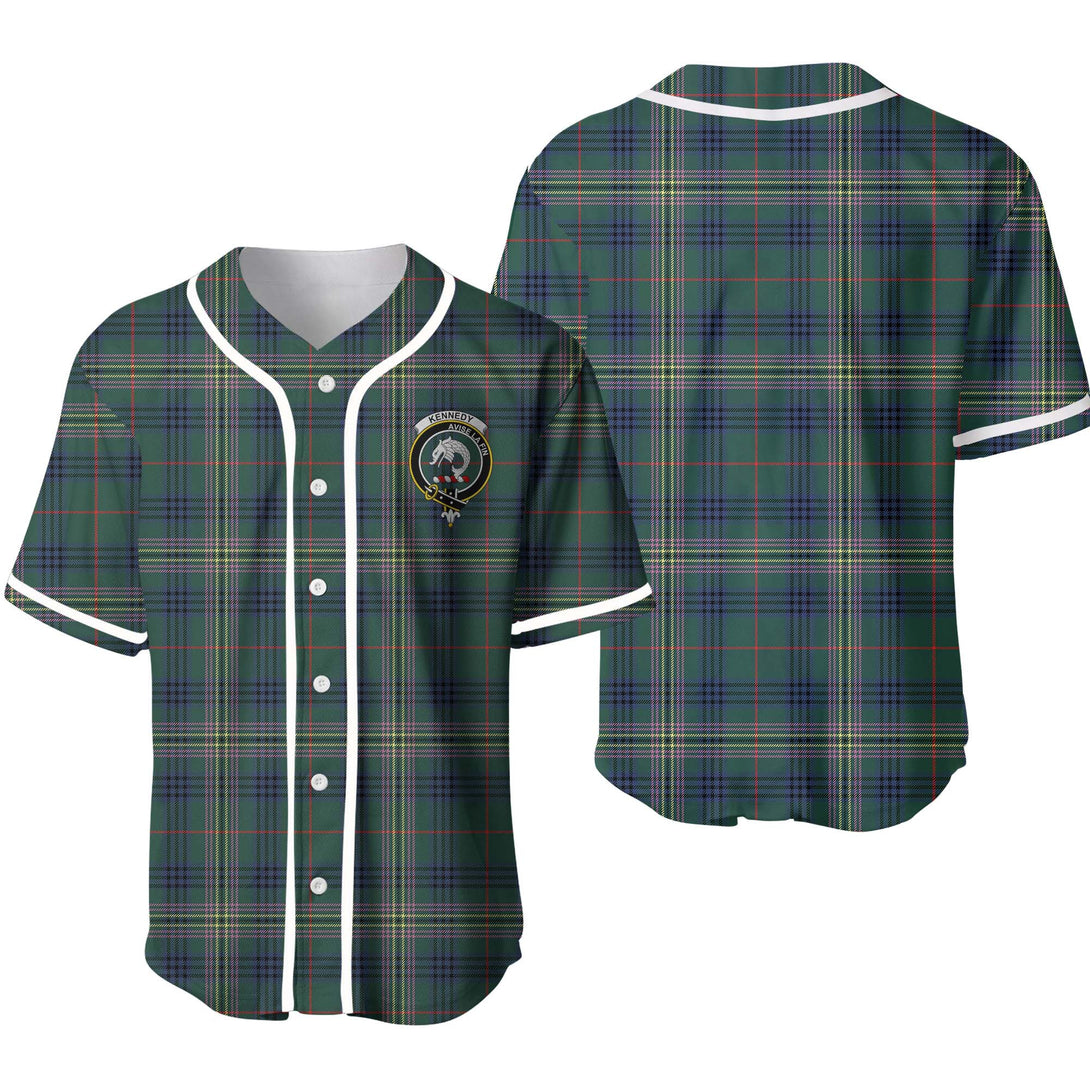 Kennedy Tartan Classic Baseball Jersey