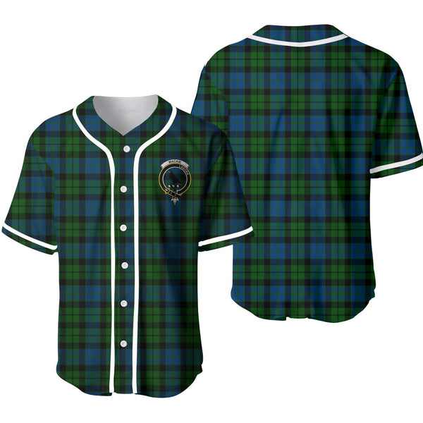 MacKie Tartan Classic Baseball Jersey